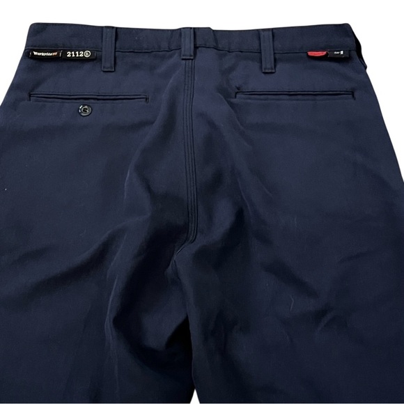 Workrite 34x29 Station Pants Fire Resistant 2112 Nomex ARC 7 Firefighter Navy - Picture 3 of 10